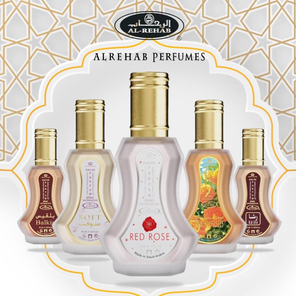 Imagen 3 de Al Rehab Red Rose Eau de Parfum Spray para Dama, 35 ml