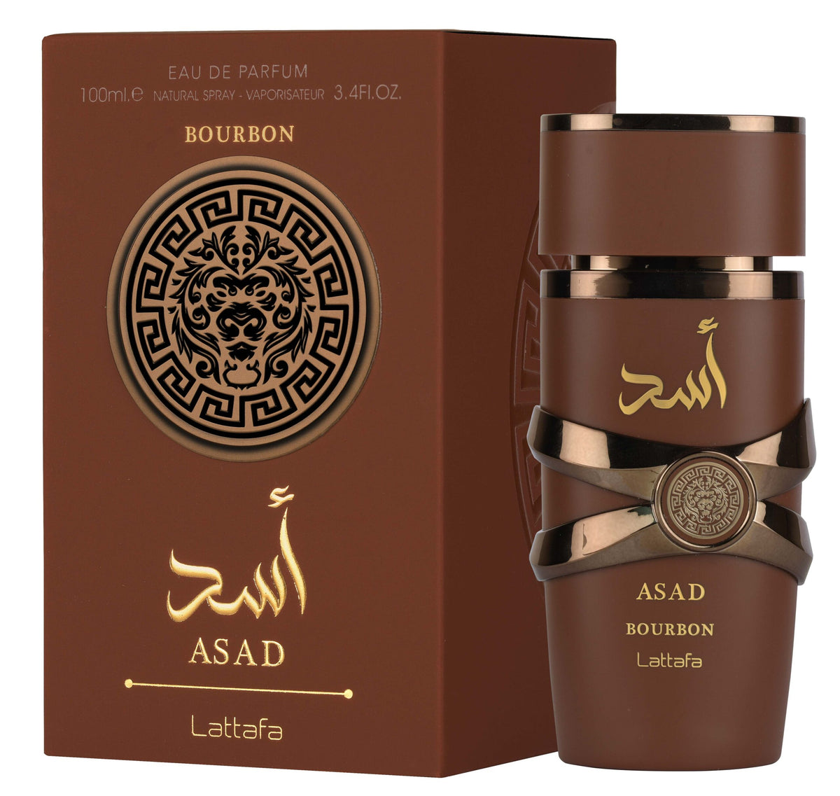 Imagen 1 de Lattafa Asad Bourbon 100 Ml Eau De Parfum Original
