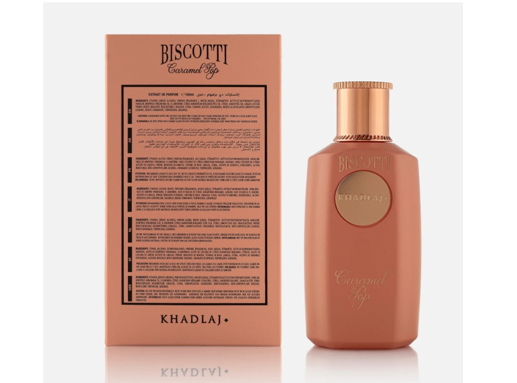 Imagen 3 de Khadlaj Biscotti Caramel Pop Extrait de Parfum 100 ml Unisex