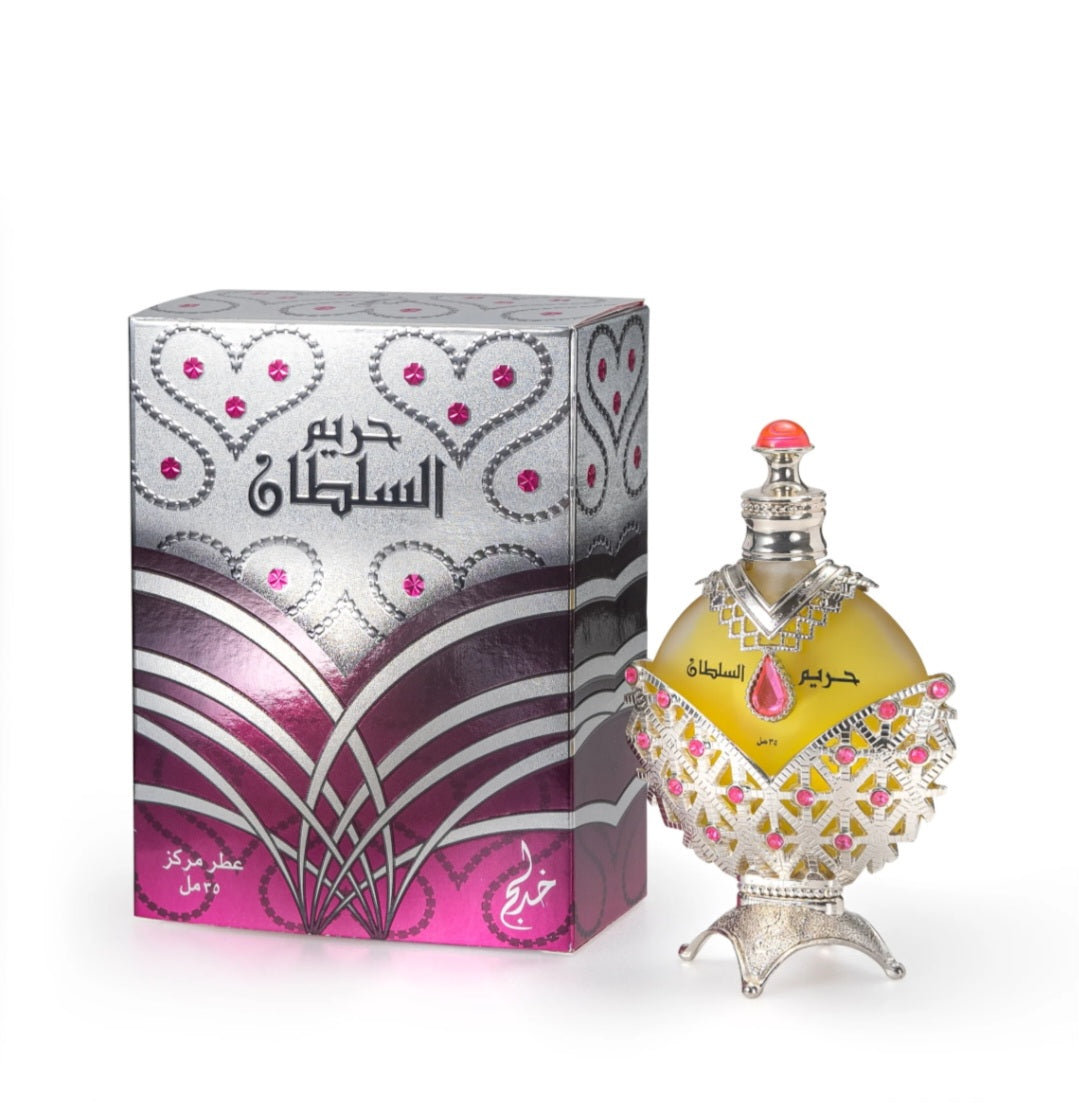 Imagen 3 de Khadlaj Hareem Al Sultan Silver Concentrated Perfume Oil 35 ml