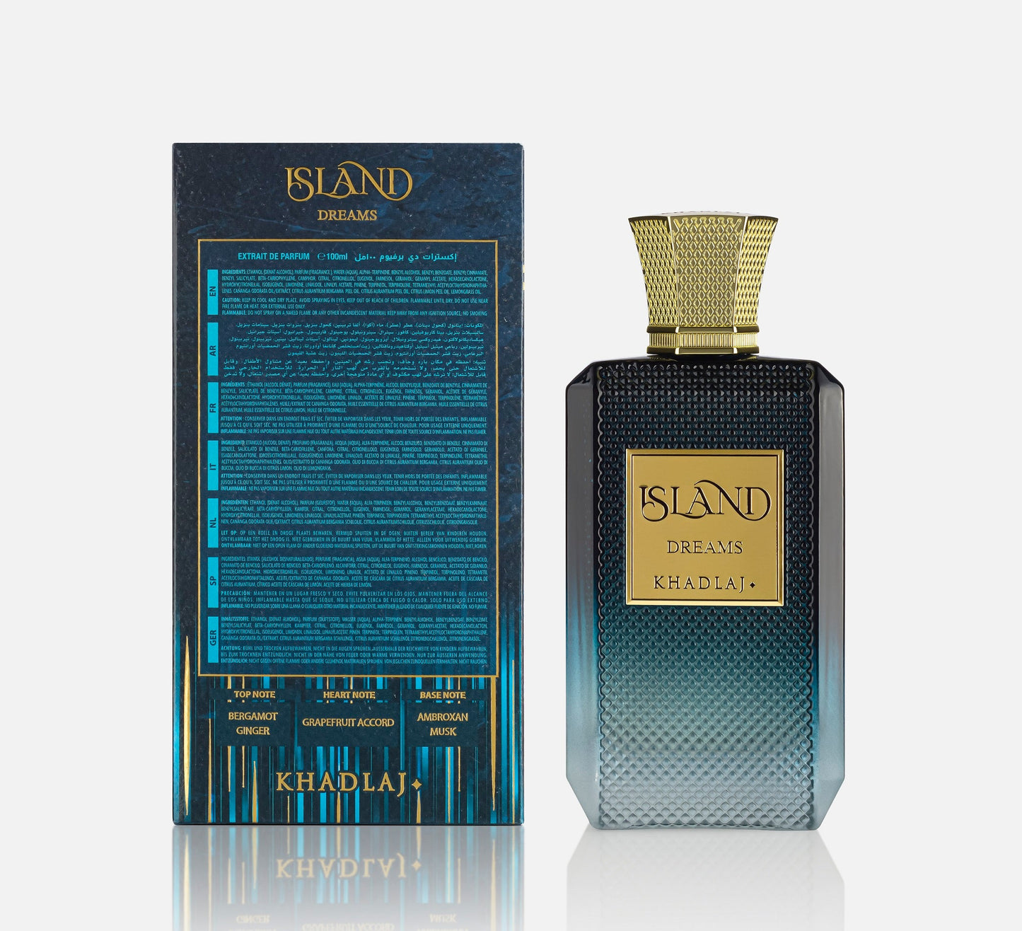 Khadlaj Island Dreams Extrait De Parfum Unisex 100ml Perfume