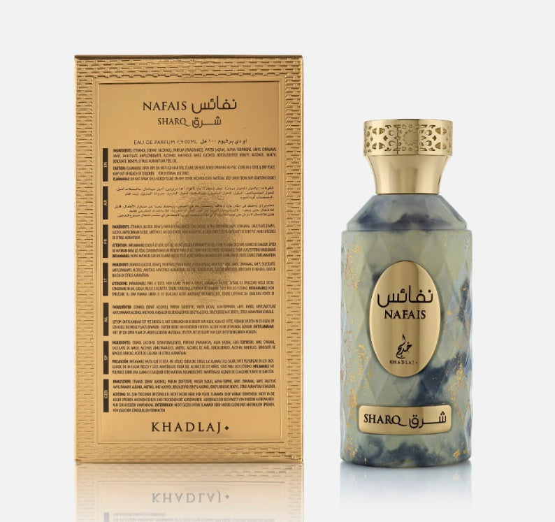 Imagen 2 de KHADLAJ NAFAIS SHARQ 100 ML EAU DE PARFUM PARA MUJERES