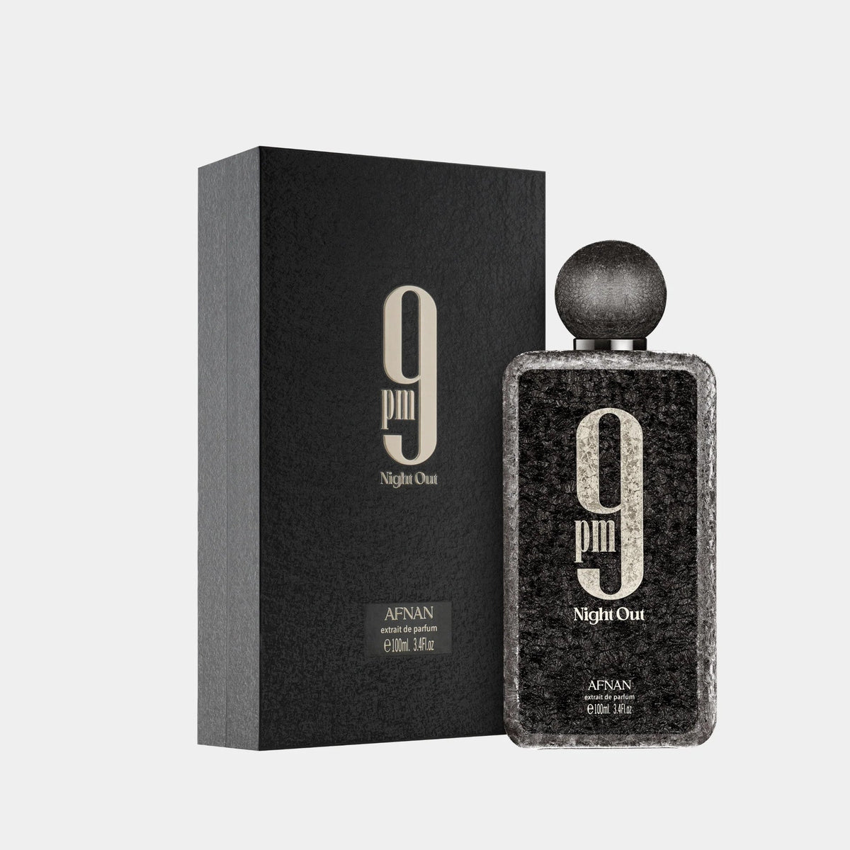 Afnan 9PM Night Out Extrait de Parfum unisex, frasco de 100 ml