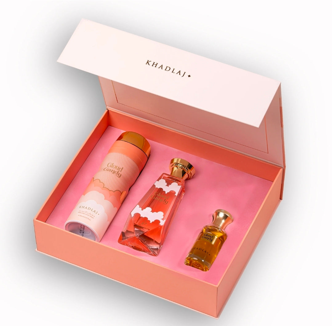 Khadlaj Cloud Candy Gift Set 3 Pcs