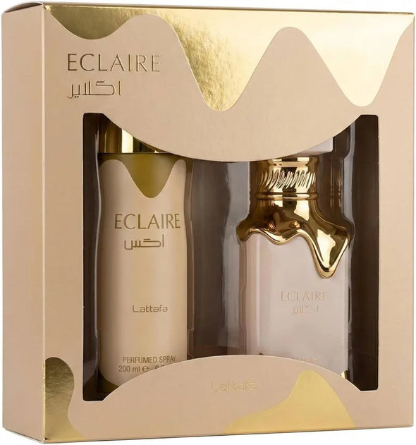 Imagen 1 de SET DE 2 PIEZAS LATTAFA ECLAIRE PARA DAMA EDP - 100ML + 200ML SPRAY PERFUMADO