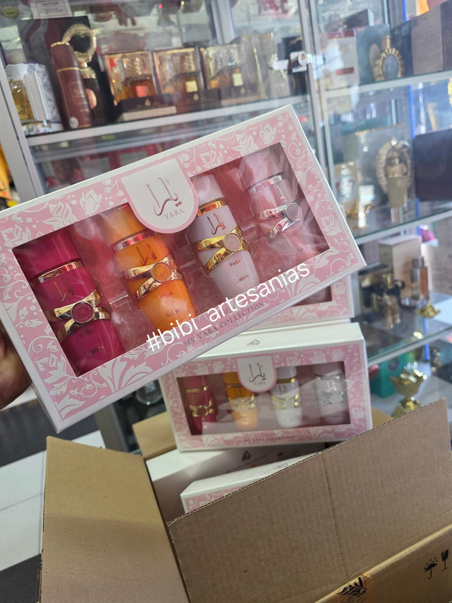 Lattafa Yara Collection Yara, Moi, Tous & Candy Edp 25ML X 4Pcs - Original