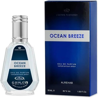 Al Rehab Ocean Breeze for Men Eau de Parfum Spray, 50ML