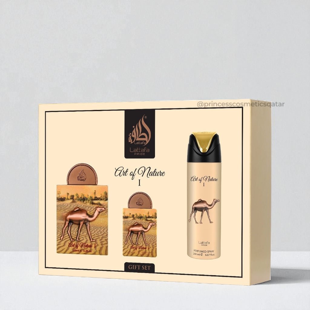Art of Nature I Lattafa Gift Set de 3 piezas