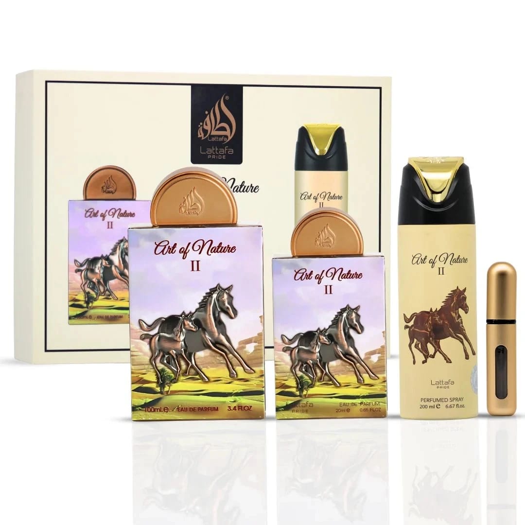 Art of Nature II Lattafa Gift Set de 3 Piezas