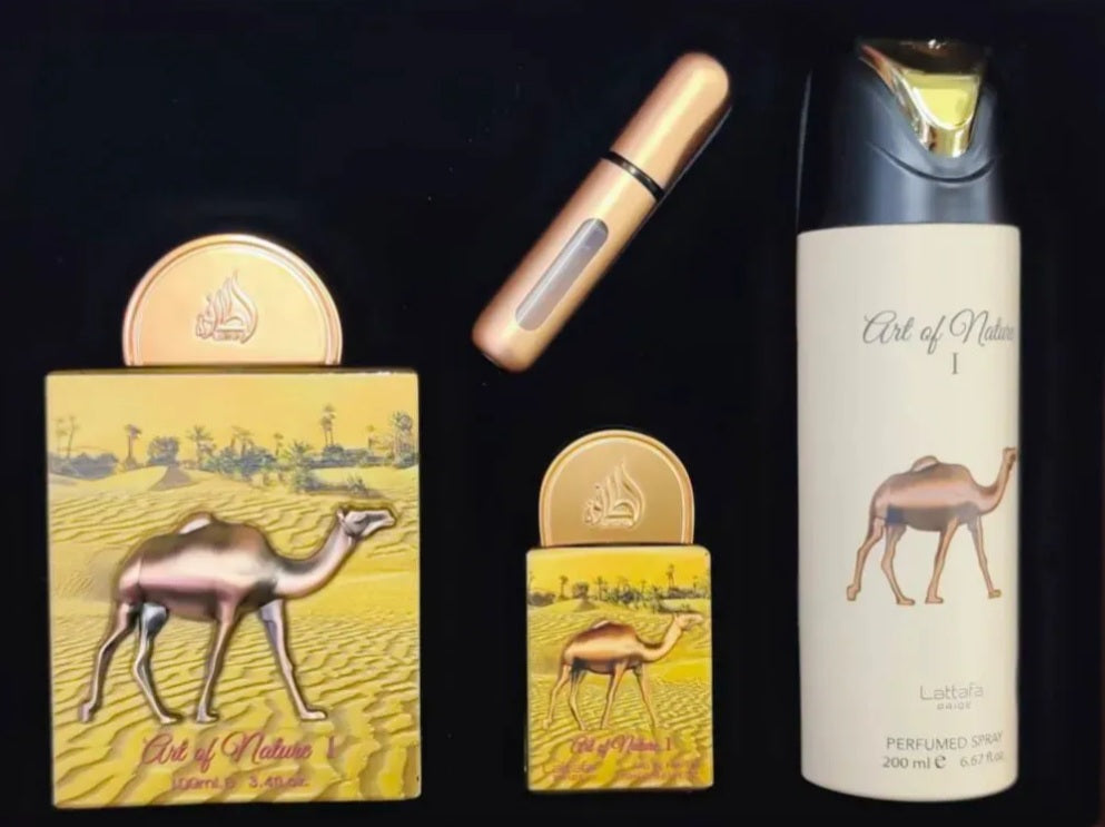 Art of Nature I Lattafa Gift Set de 3 piezas