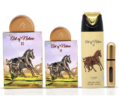 Art of Nature II Lattafa Gift Set de 3 Piezas
