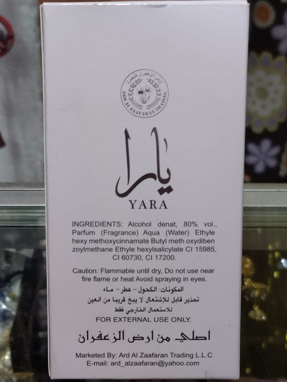 PERFUME YARA 50 ML EAU DE PARFUM 1.7Fl.OZ
