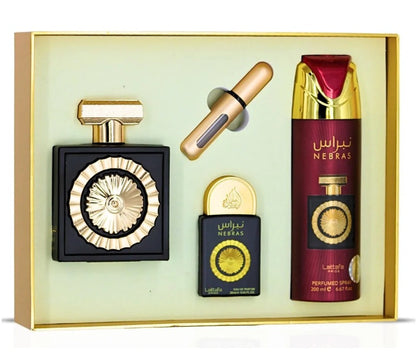 Nebras Lattafa Gift Set de 3 Piezas