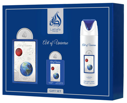 Lataffa Pride Art Of Universe Set de 3 pzas Spray 100ml + Deso+mini