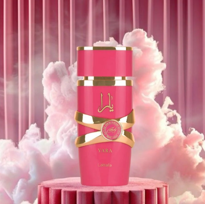Lattafa Yara Set de 2 Piezas Yara Pink 100ml + Yara Candy 100ml Gift Pack