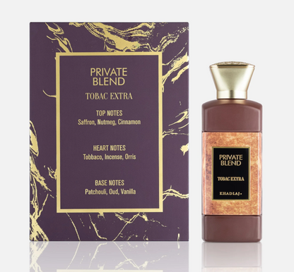 Khadlaj Private Blend Tobac Extra 100ml Extrait de Parfum