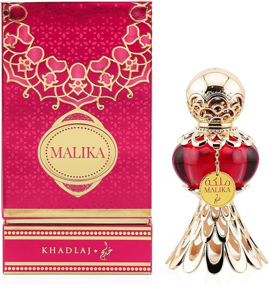 Khadlaj Maleka Red 20ml Perfume Aceite Concentrado Para Dama