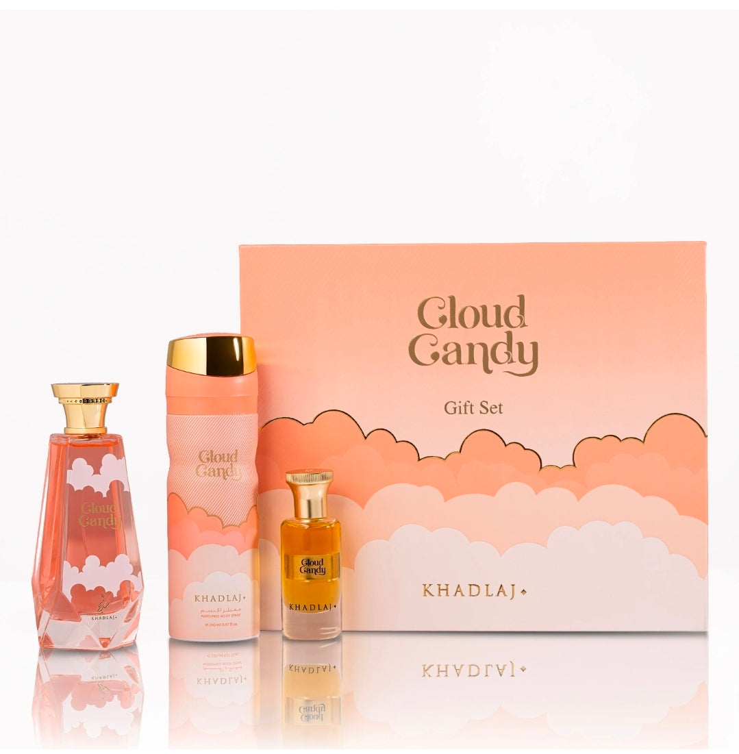 Khadlaj Cloud Candy Gift Set 3 Pcs