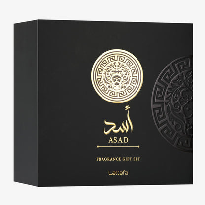 Lattafa Asad 3 Piezas Gift Set Original
