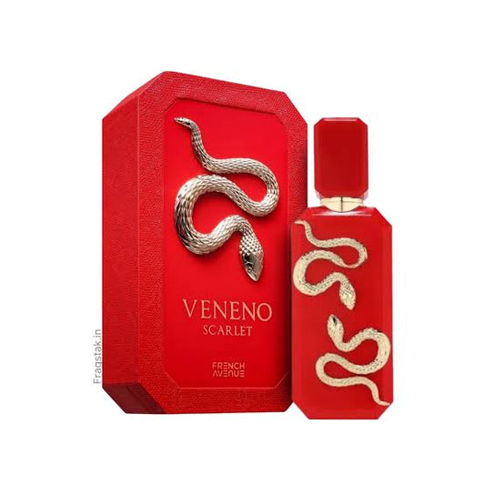 Perfume French Avenue Veneno Scarlet 100ml EDP