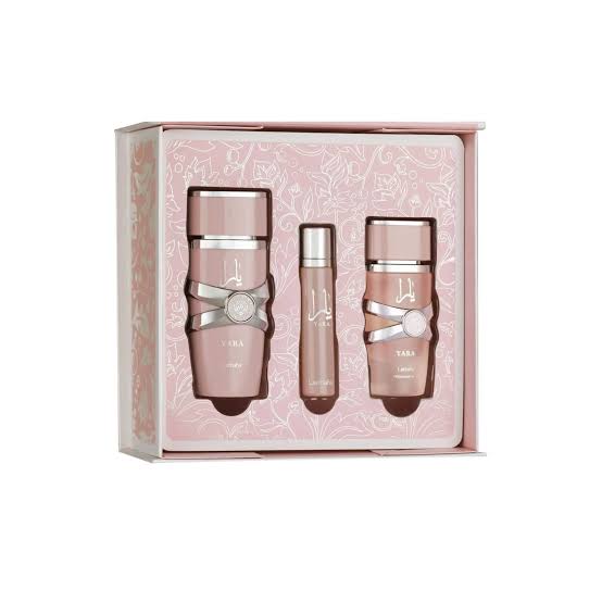 Lattafa Yara 3 Piezas Gift Set