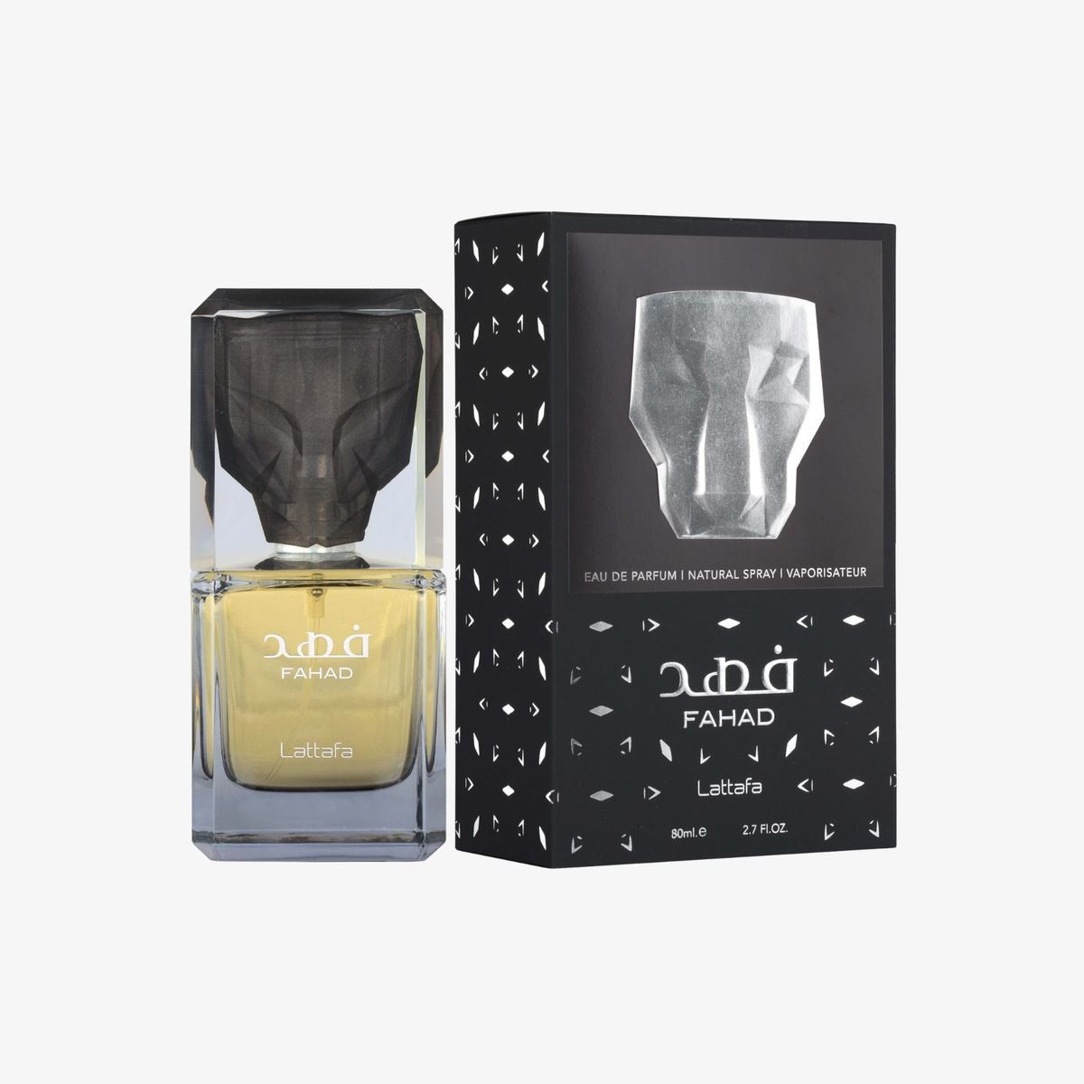 Lattafa Fahad Eau de Parfum 80 ml - botella y caja